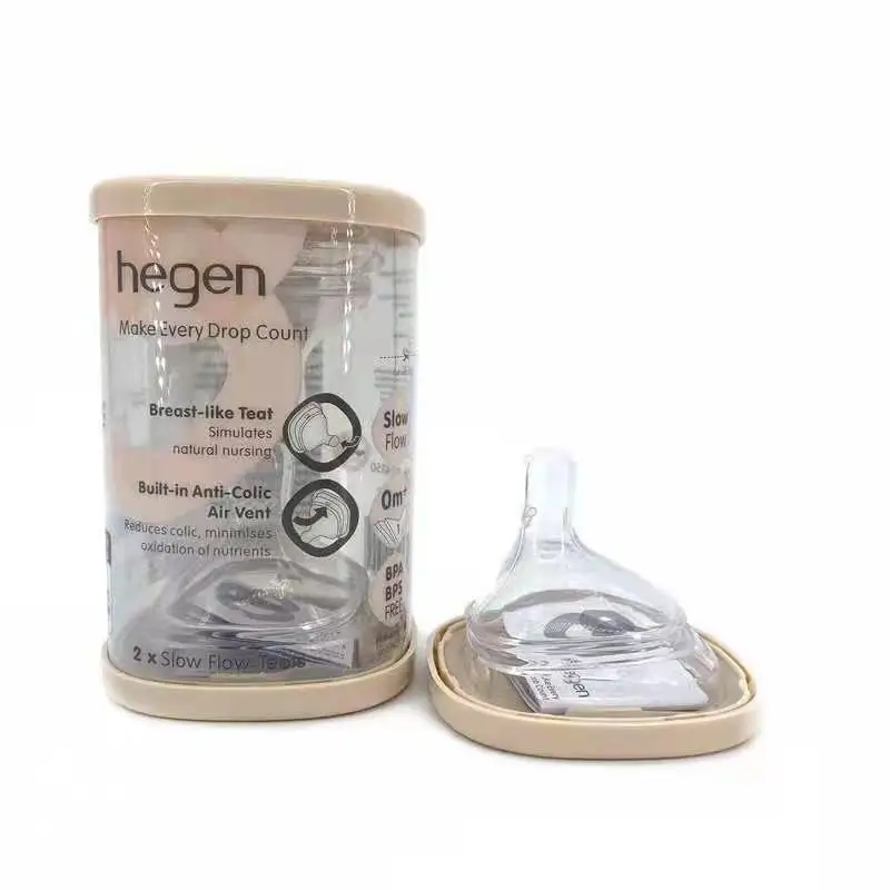 Hegen Bottle original original PPSU fall-proof baby baby gift box with storage lid pacifier water bottle for children image 3