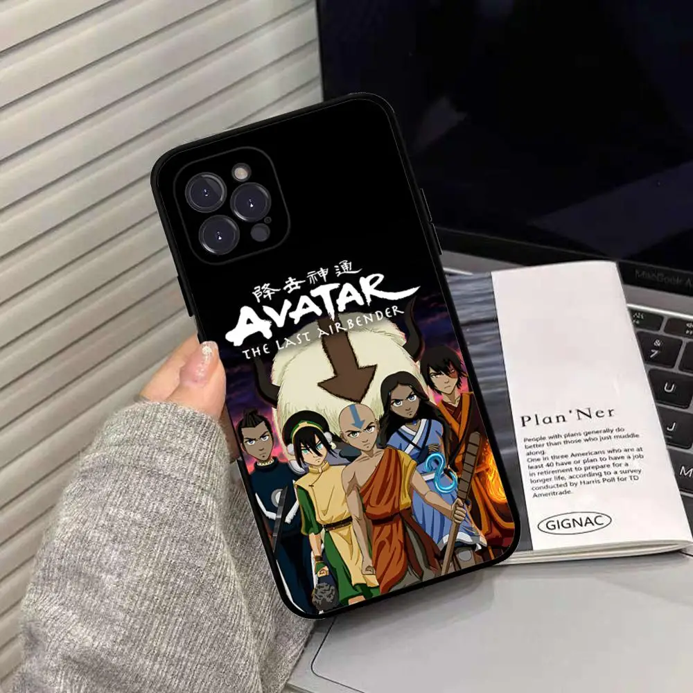 Anime avatar the last airbender Phone Case Silicone Soft for iphone 15 14 13 12 11 Pro Mini XS MAX 8 7 6 Plus X XS XR Cover