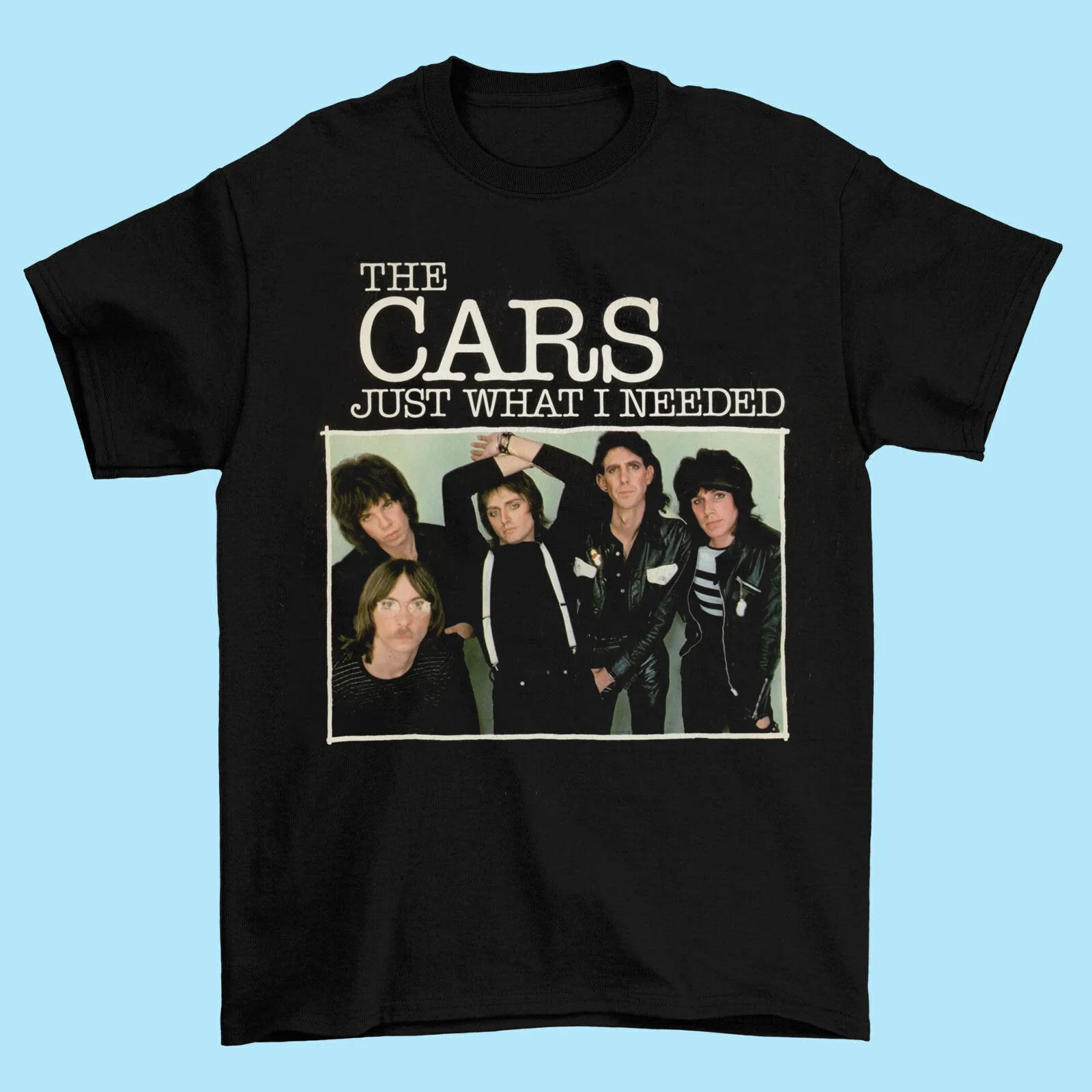 تي شيرت The Cars Band Just What I Need للجنسين بالحجم الكامل UB116