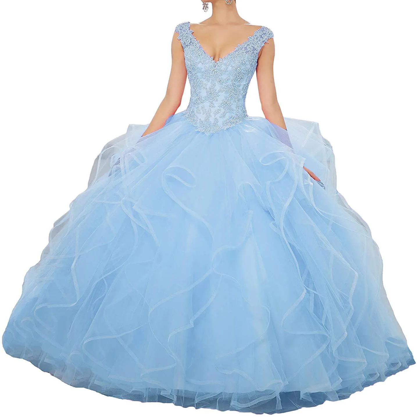 2022 Vkiss Baljurk Quinceanera Jurken Zoete Elegante Formele 16 Prom Party Prinses Voor Tieners Femme Vestido De 15 Anos rosa