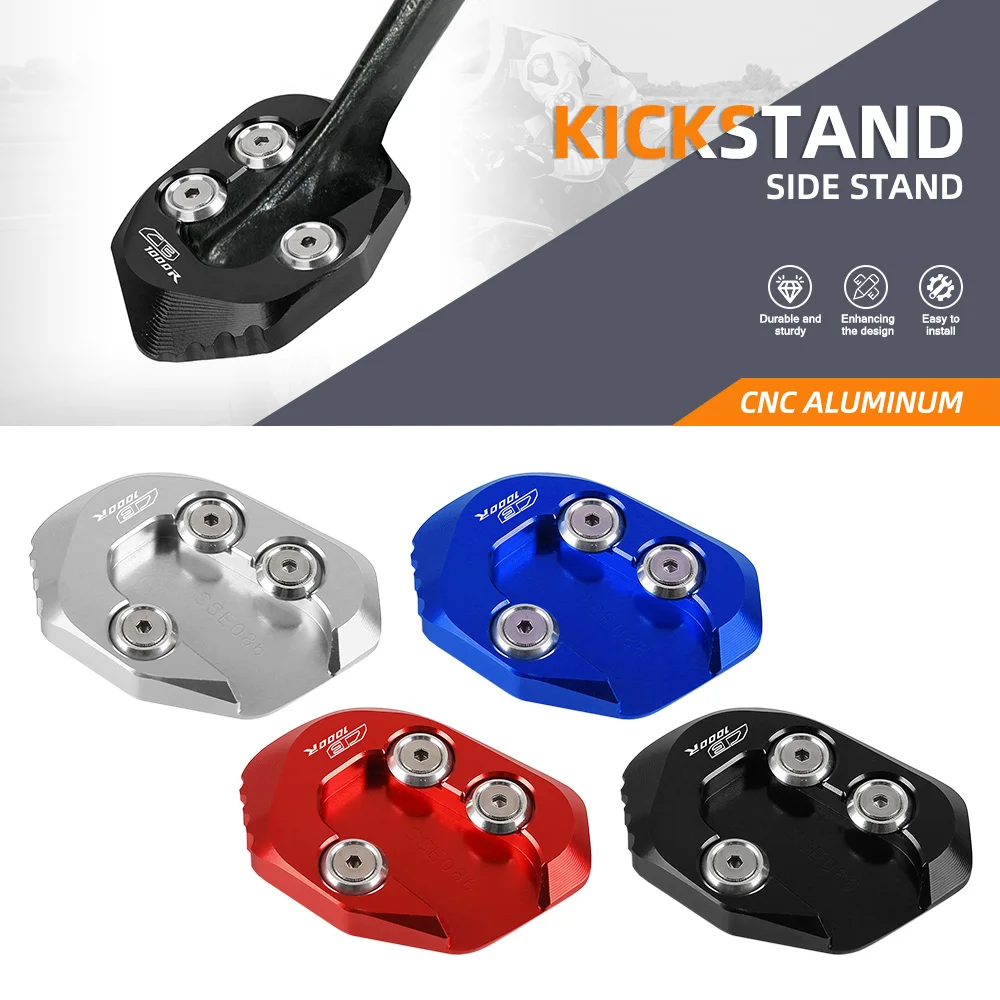 For HONDA CB1000R 2018 2019 2020 2021 2022 2023 Kickstand Foot Side Stand Extension Pad Support Plate Enlarged Base CB 1000R