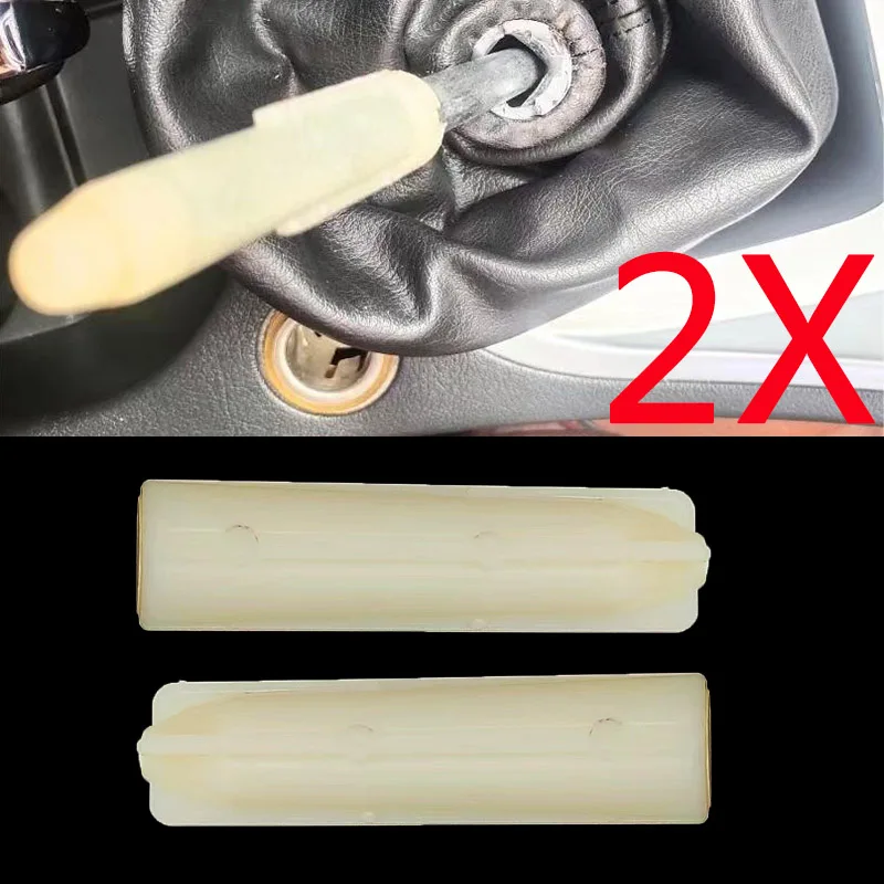 2X Inner Sleeve For Renault Clio III Lutecia Gear Shift Knob Stick Rod Lever Pen Adapter 2006 2007 2008 2009 2010 2011 2012 2013