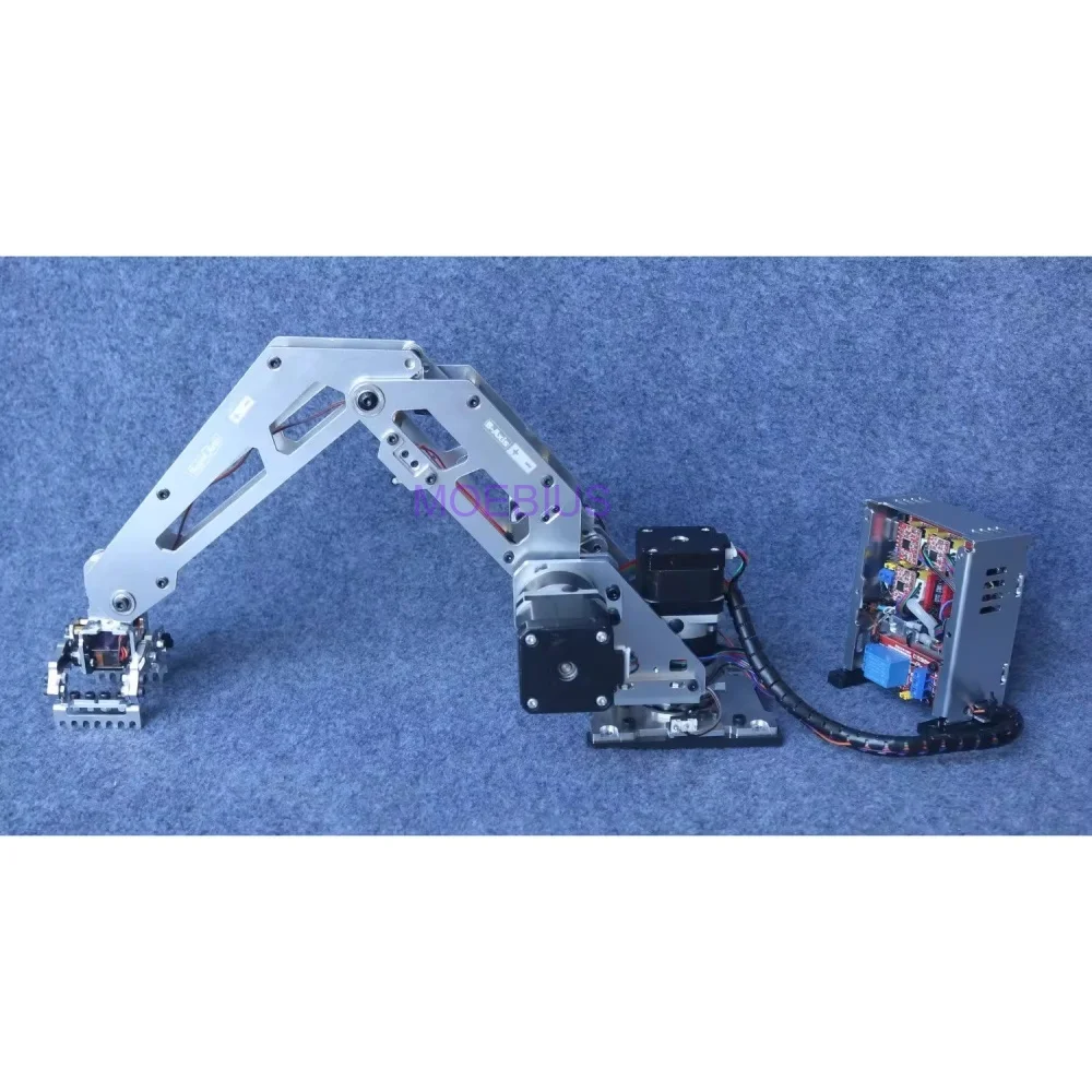 3 DOF Stepper Motor Mechanical Arm Industrial Robot Model Multi-axis Robot DIY Parts