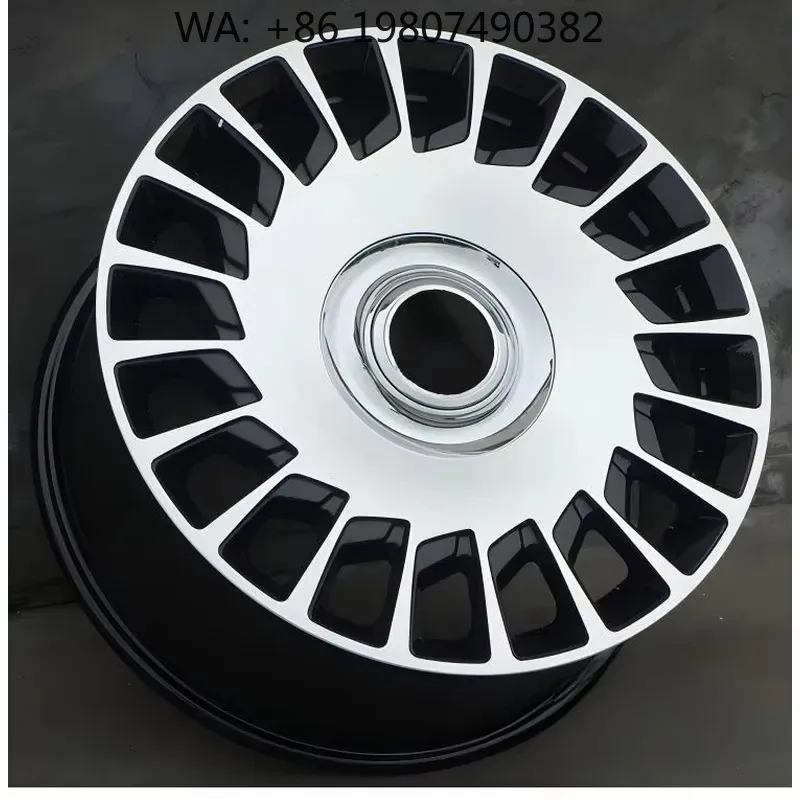 WMWMNU for 20 Inch Aluminum Alloy Wheels 5x114.3 Black Machined Face Mesh Design Car Rims ET40 Low MOQ Top Rated