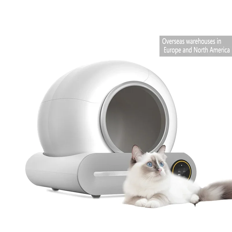 

Automatic cat litter box Hot Sale Intelligent Self-Cleaning smart cat toilet sandbox for cats Smart