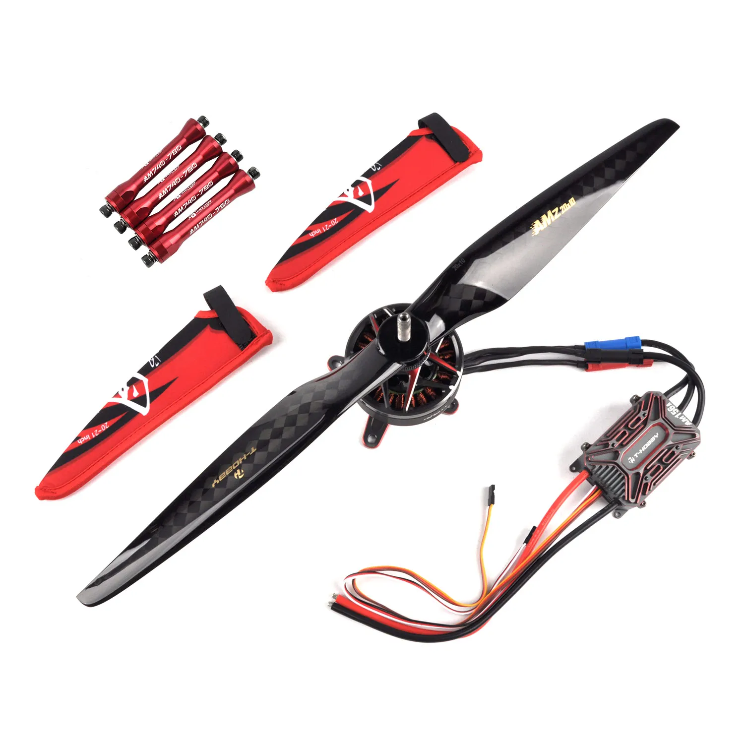 T-Motor 3D Flying Power AM740 Power Kit Combo Set Contain AM740 Motor AM156A ESC AM740-780 General-Purpose for RC Aircraft Model