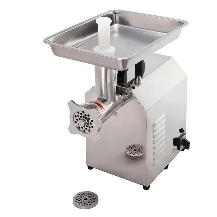 Commercial Heavy-Duty Meat Grinder Stainless Steel Butcher Equipment Machine for Food Shops and Farms Meat Mincer