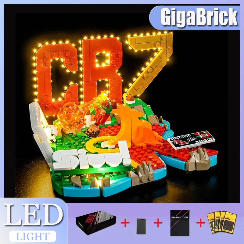 Universelles Beleuchtungsset für Lego 43012 Cristiano Ronaldo Fußball-Highlights (Nur LED-Licht) Flexible & Helle Beleuchtungslösung