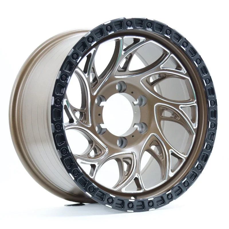 

R15 R17 17inch 5 Holes 6 Holes Aluminum Alloy Casting Offroad Suv Car Wheel Rim 5114 3 61397 for Jeep