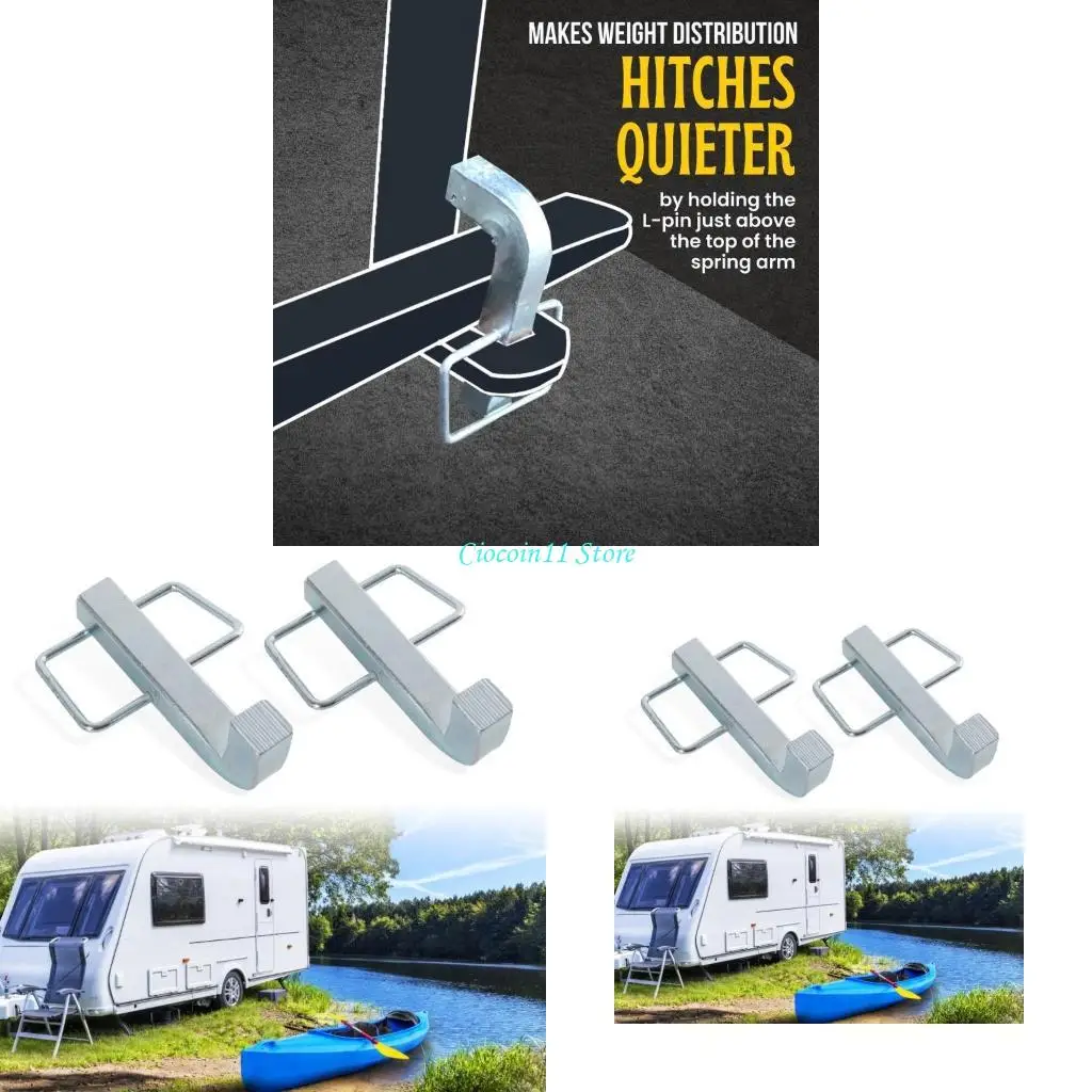 

Y1UB Snap L-Pins Snap for Weight Distribution Hitches 1/4” by 1 3/4” L-Pins Snap Clip