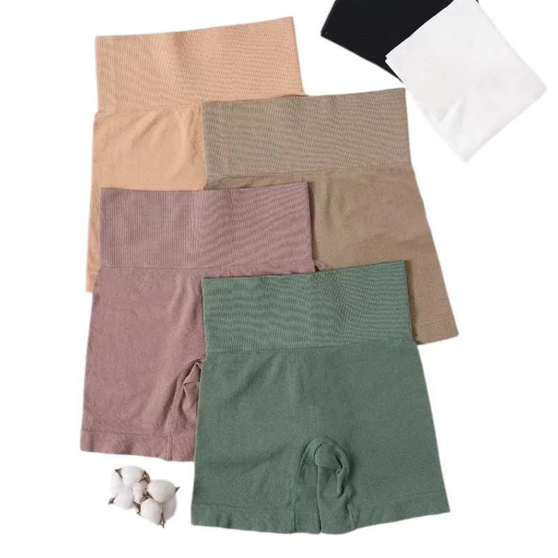 High Waist Shorts Panties For Women Hip Lift Shorts Safety Pants Fitness Sports Seamless Boxer Panty Tummy Control Underwear