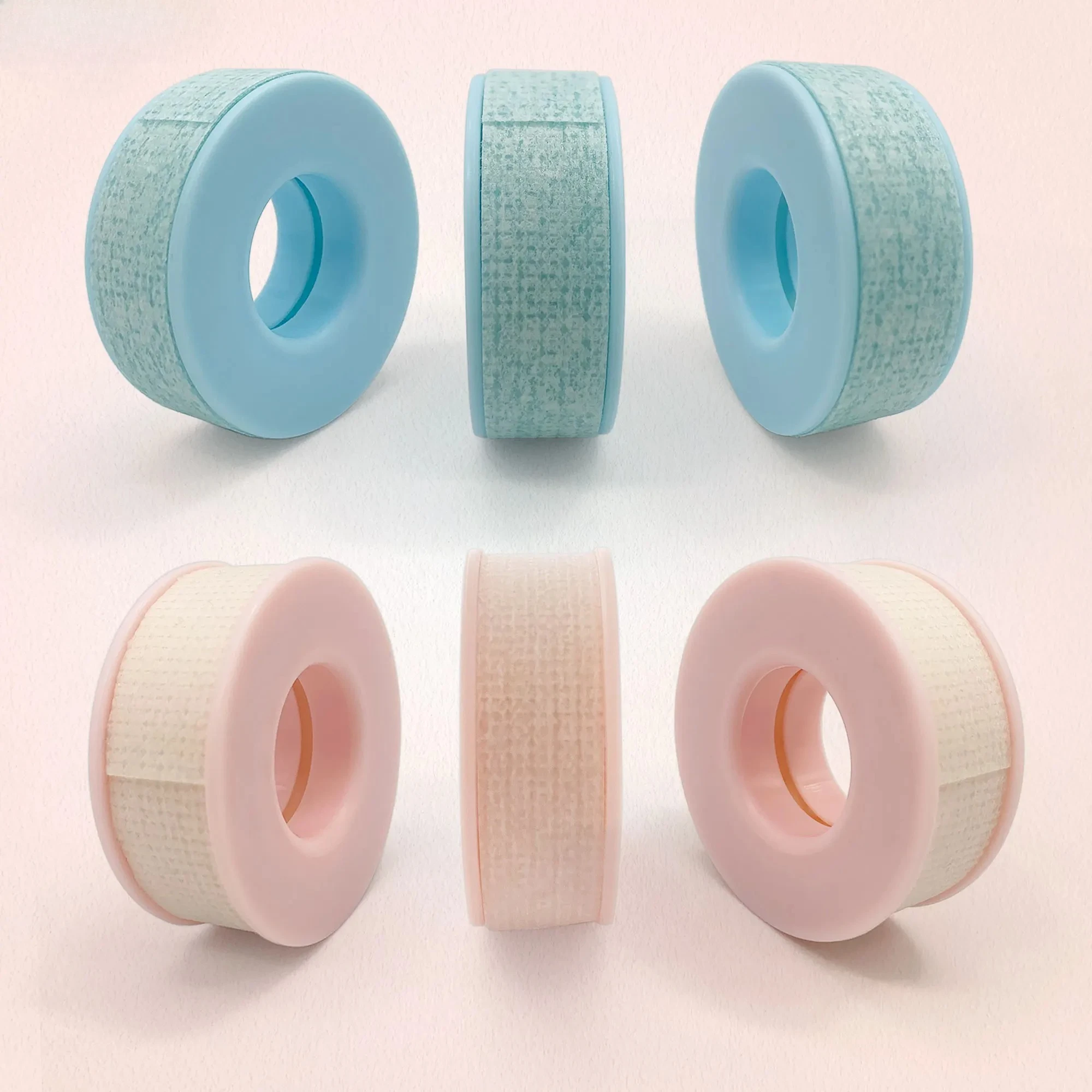 10 rotoli di nastro per ciglia in gel di silicone medico resistente al tatto non tessuto sotto il cuscinetto per gli occhi patch estensione ciglia strumenti per il trucco QIWU