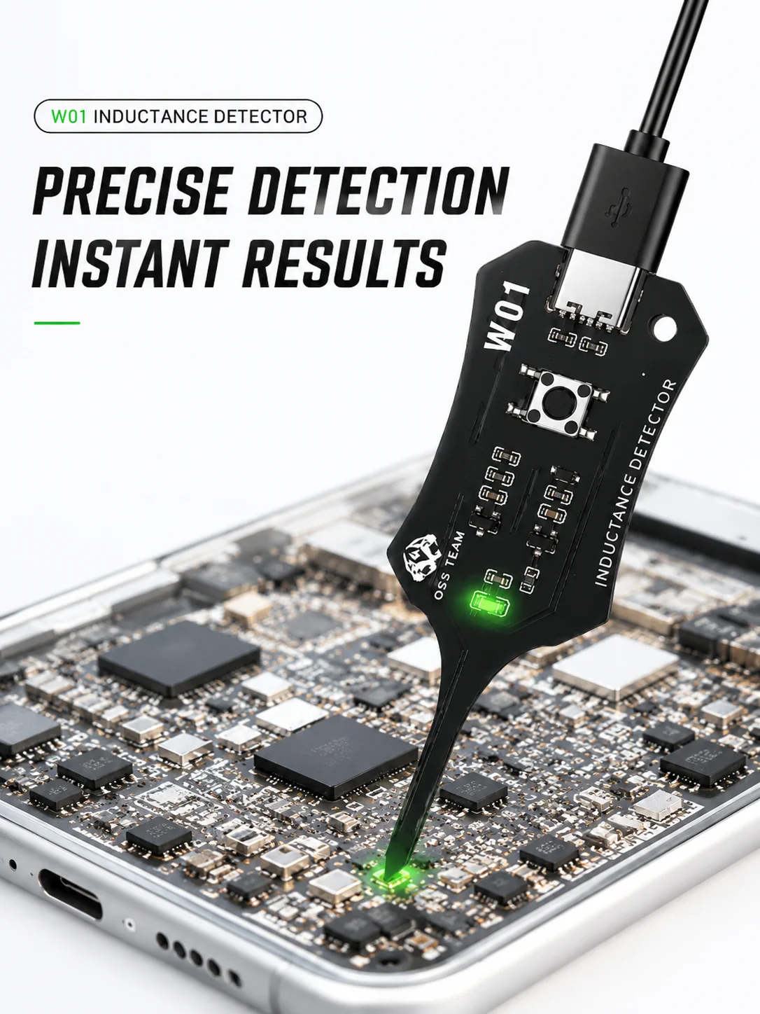 Inductance Tester Mobile Repair Electronic Tester Mainboard Testing Device Precise Measurement Specially For Phone Repair tools