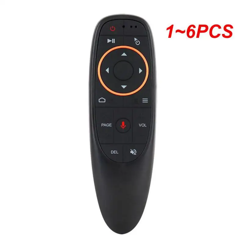 1~6PCS RF Gyroscope G10 Smart Voice Remote Control for Android TV Box PC Wireless Air Mouse IR Learning