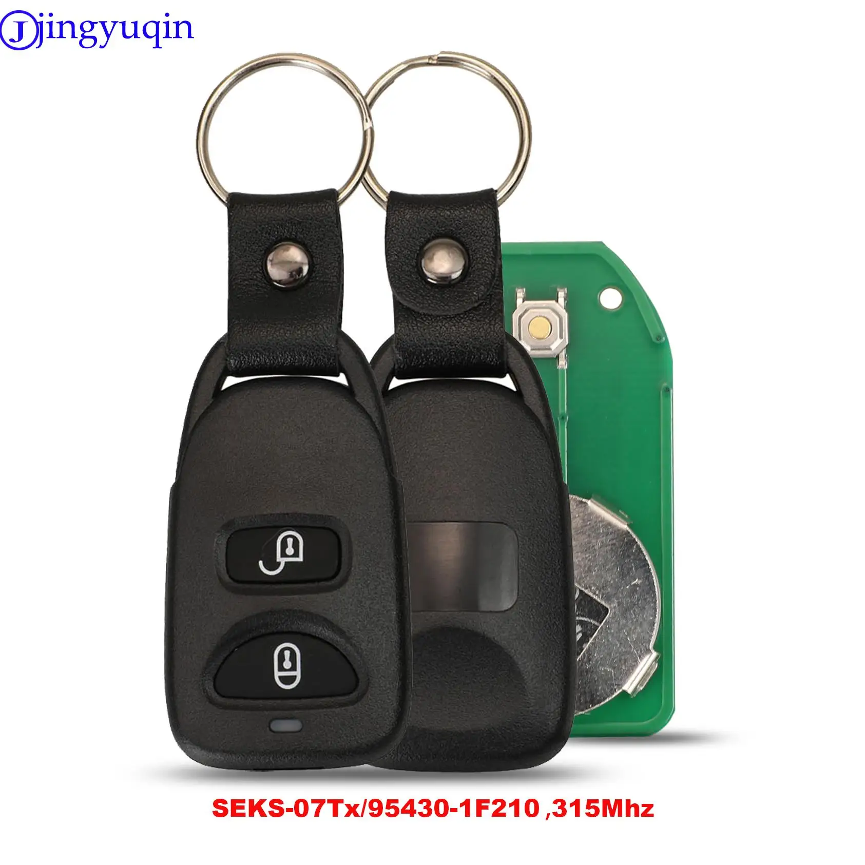 jingyuqin Remote Car Key Shell For Kia sportage Soul 2008 2010 SEKS-07TX 95430-1F210 315Mhz 2Buttons