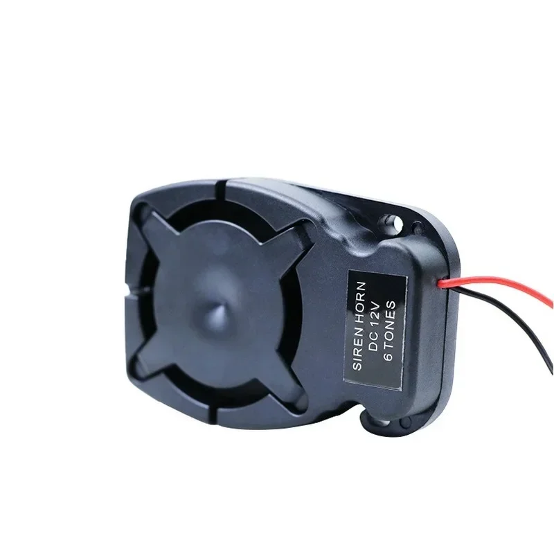 Alarm Horn Siren Buzzer 12v Six-tone 110 Points Small Size and Easy To Install