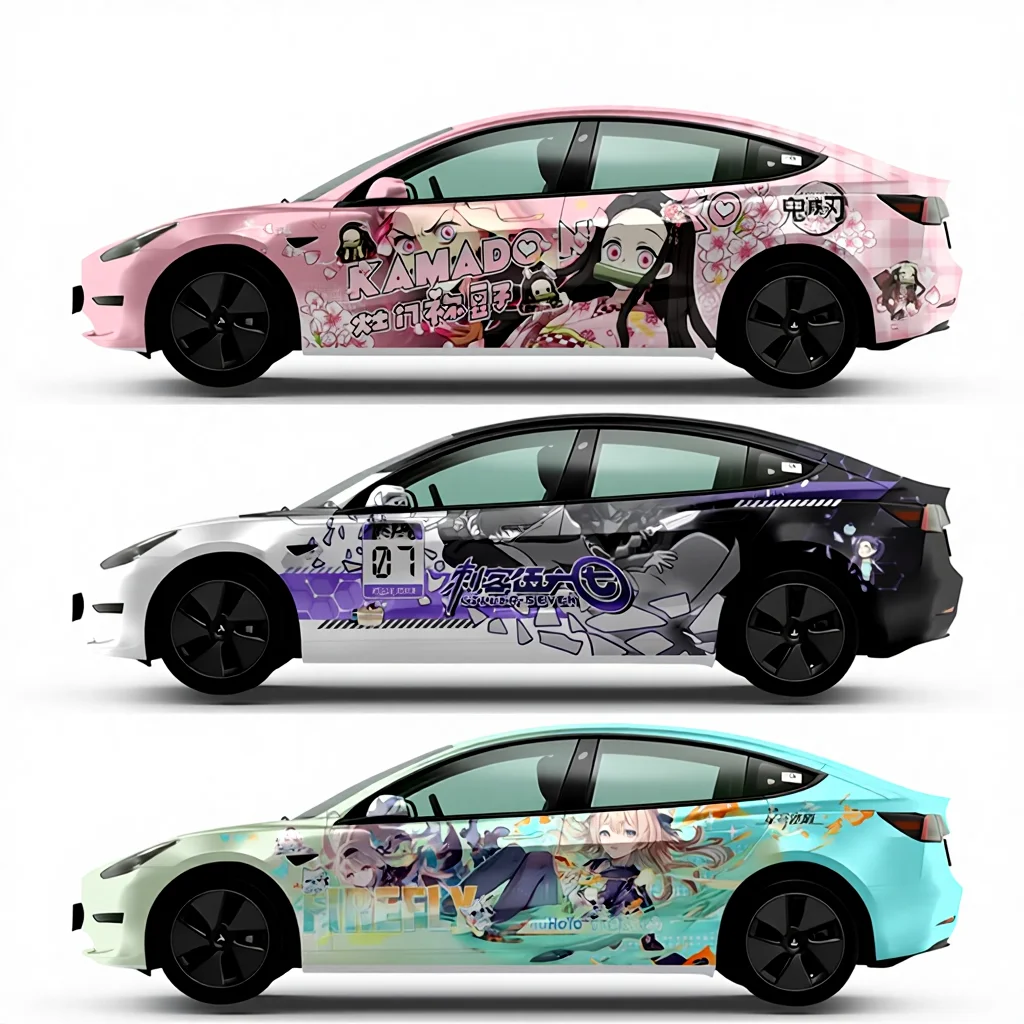 Chameleon Color Shift Glossy Self Healing PVC Vinyl Wrap Film-High Elasticity 7.5mil Thick 24-Hour Color Change UV/IR Protection