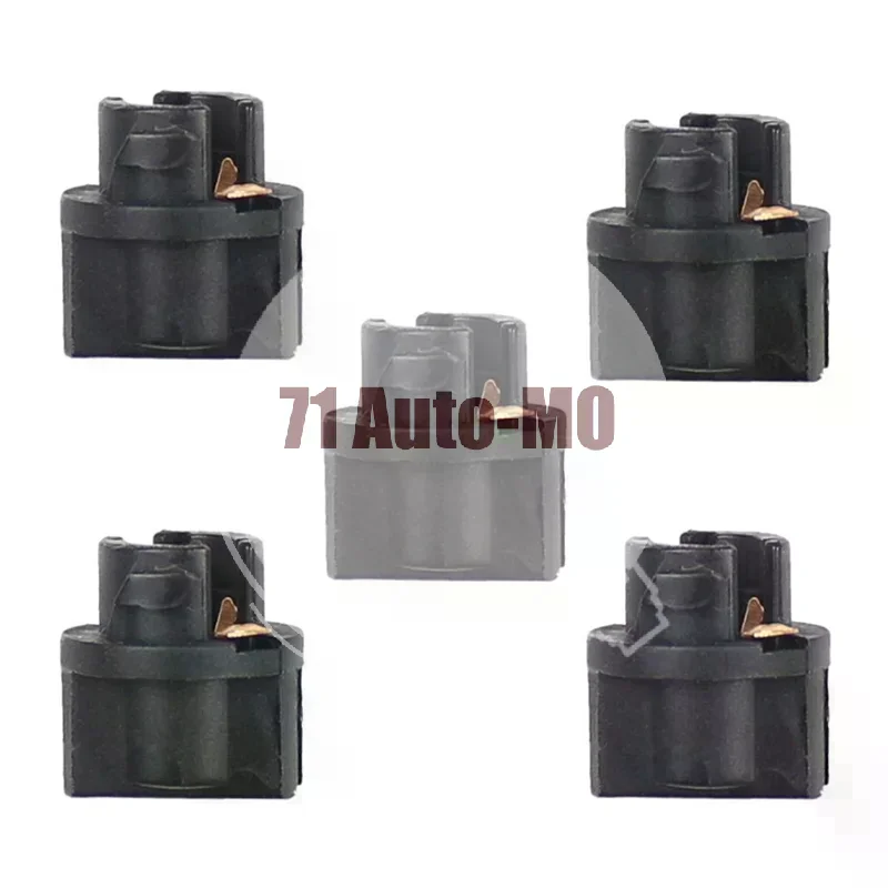5PCS Signal Lamp T5 Led Twist Socket Instrument Panel Cluster Socket Lamp Holder Base T5 Socket Car Bulbs Base T5 Led Socket