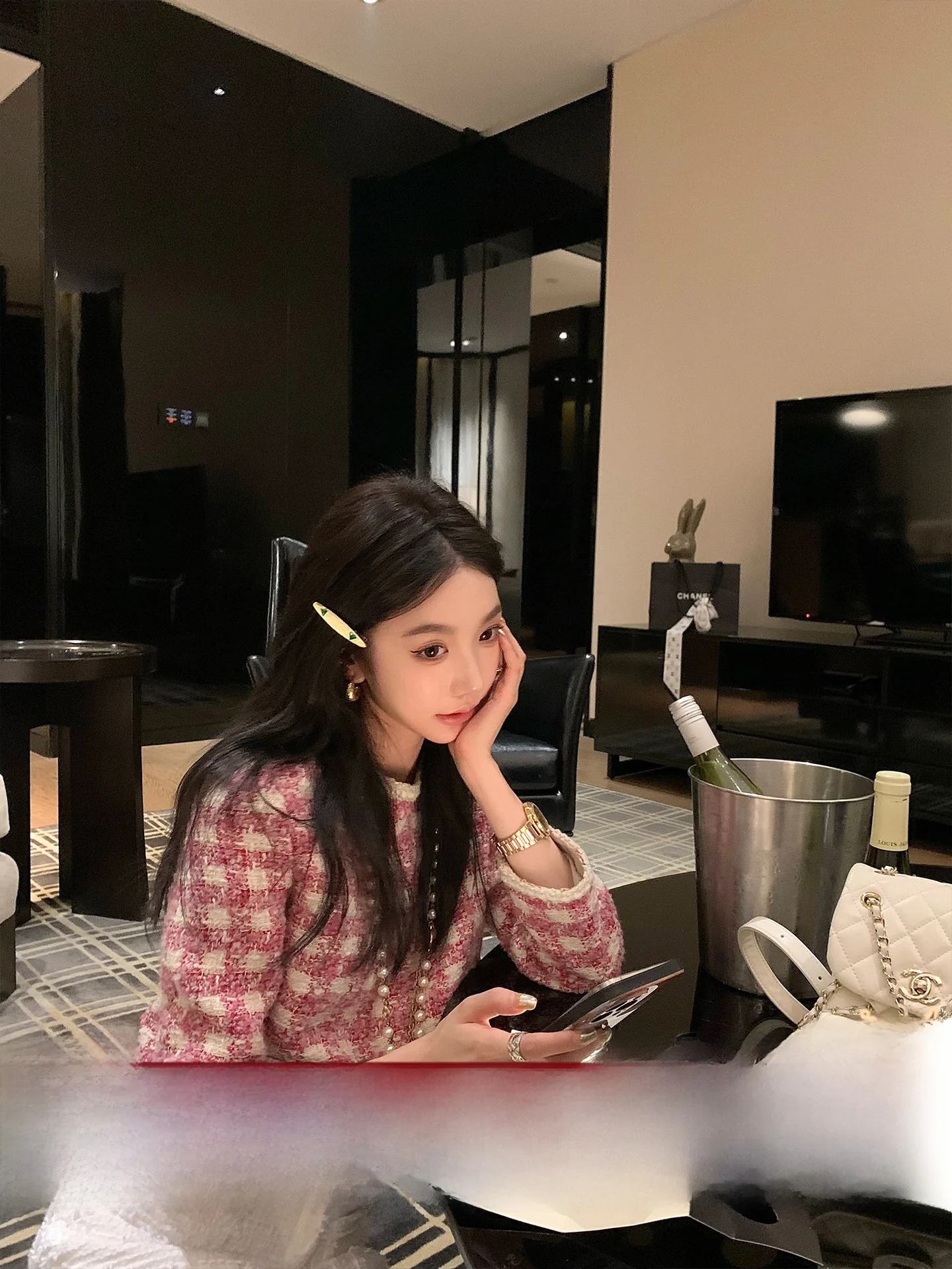 

Ouyang Xiaoxiang Sle Women's ort Coat Autumn Season Front Ba Two-Way Wear Design Sensation Retro Small Size Top