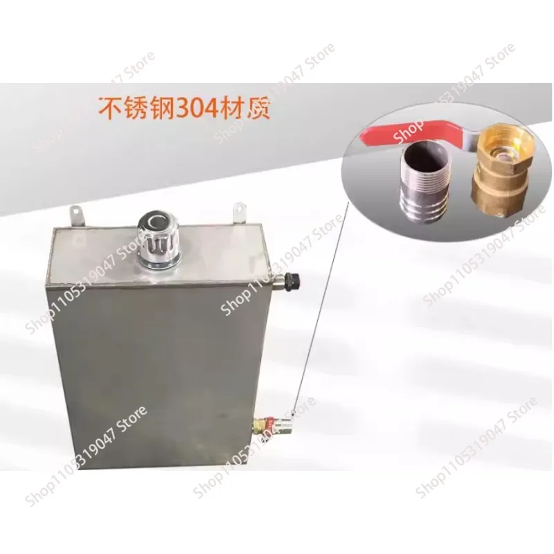 Stainless steel hydraulic oil tank, two wheel mesh hoist, cage hoist