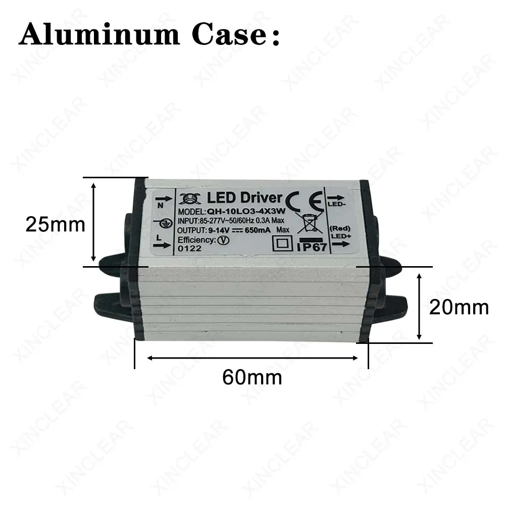 3-10W LED Driver DC 18-34V 9-20V 6-14V 2-11V 300mA 420mA 600mA 900mA Lighting Transformers For 3W 5W 7W 8W 9W 10W Power Supply