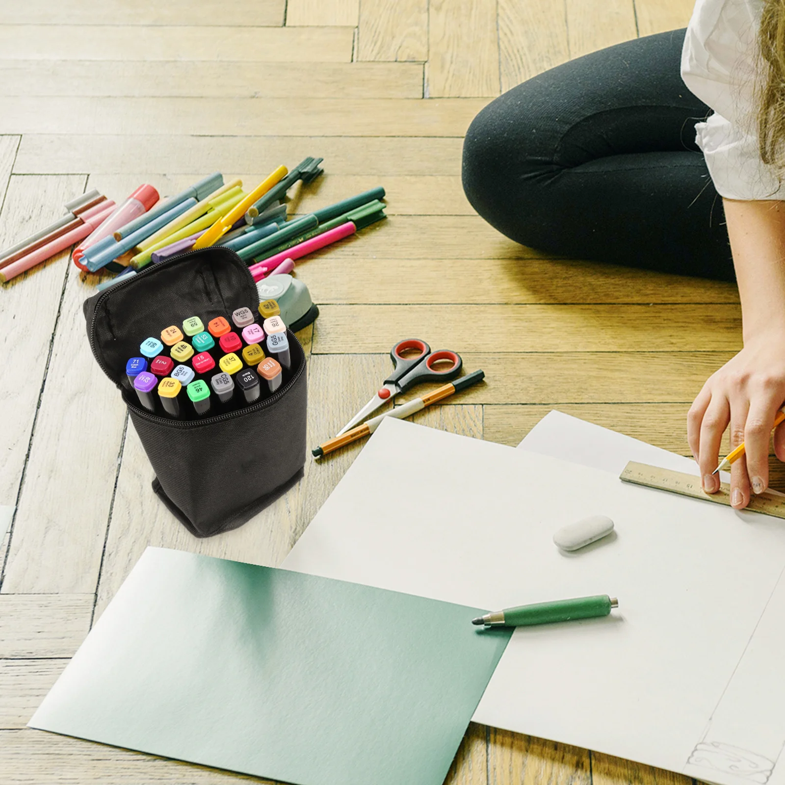 

Набор двуглавых маркеров, детский набор раскрасок для рисования, маркеры для рисования на водной основе для художественных проектов, учебные принадлежности