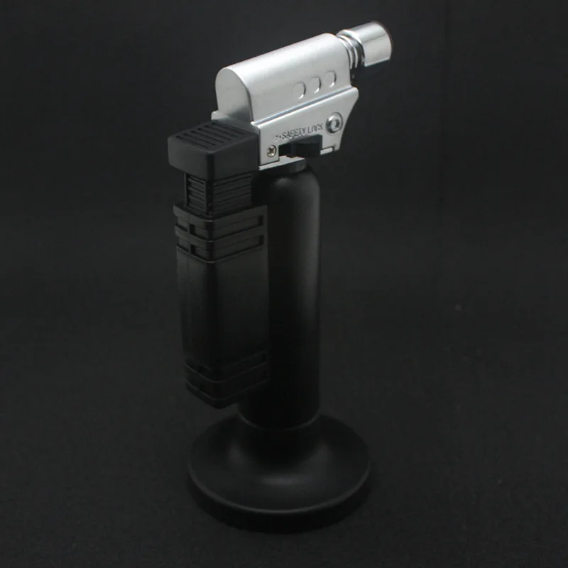 ولاعة شعلة لحام معدنية جديدة قوية تتحمل درجات الحرارة العالية ، أدوات المطبخ المنزلية للتخييم في الهواء الطلق والشواء/الخبز/الرش