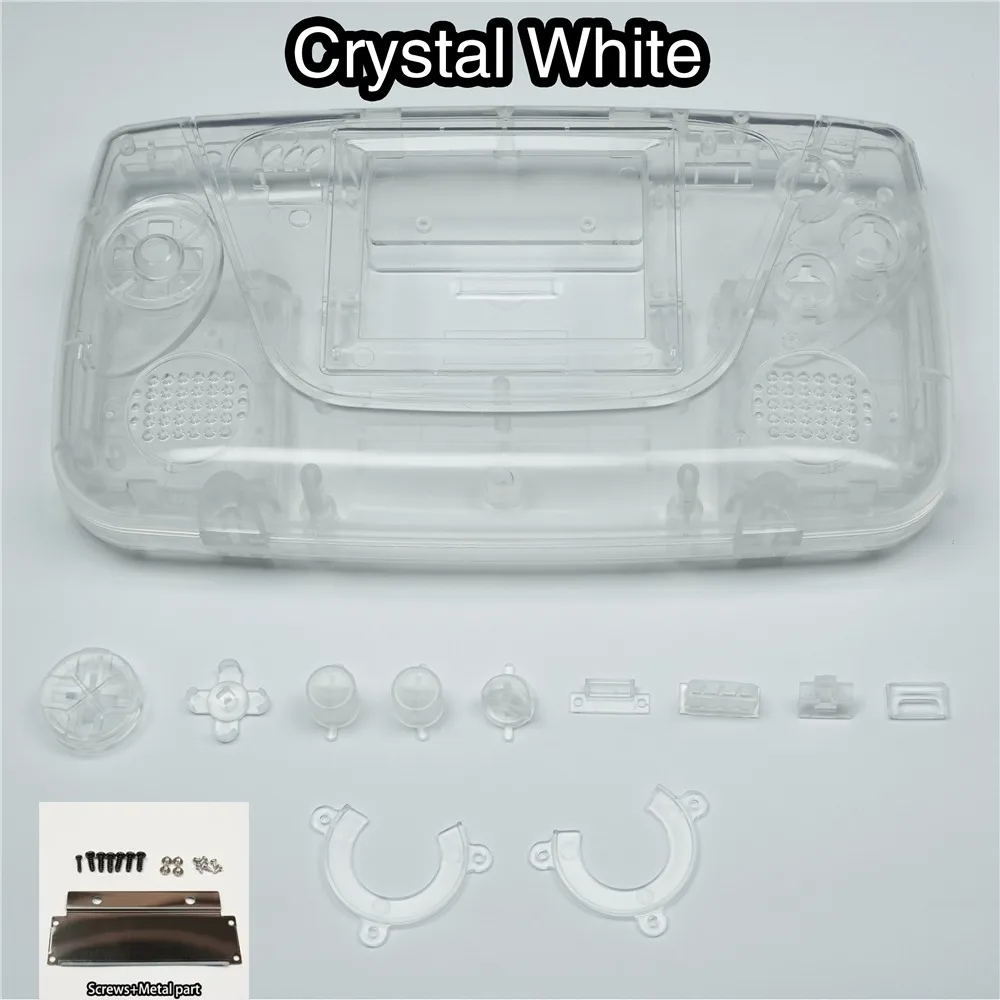 

ABS Pro Material Replacement Shell No Cutting Required High Brightness Screen Enhanced D-Pad Shell for Game Gear (GG)