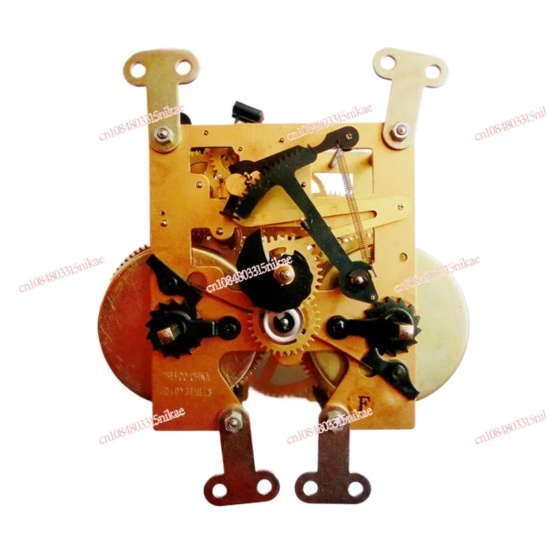 Metal 15 Days Mechanism Grandfather Clocks Parts Movement Clock Repair Accessories Mechanical Clock Mechanism Long Shaft Parts