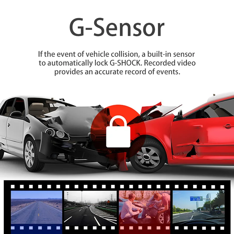 Car Dash Camera Video Recorder VGR1-Plus Car Black Box G-sensor Detection 150 Degree Lens Night Version Russian English Language