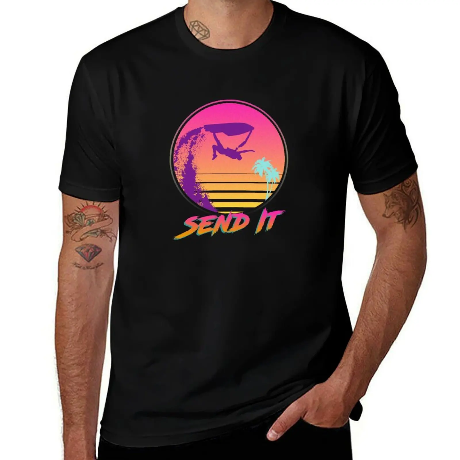 

Send It T-Shirt funny costumes anime tshirt blue lock sublime sweat shirts, men