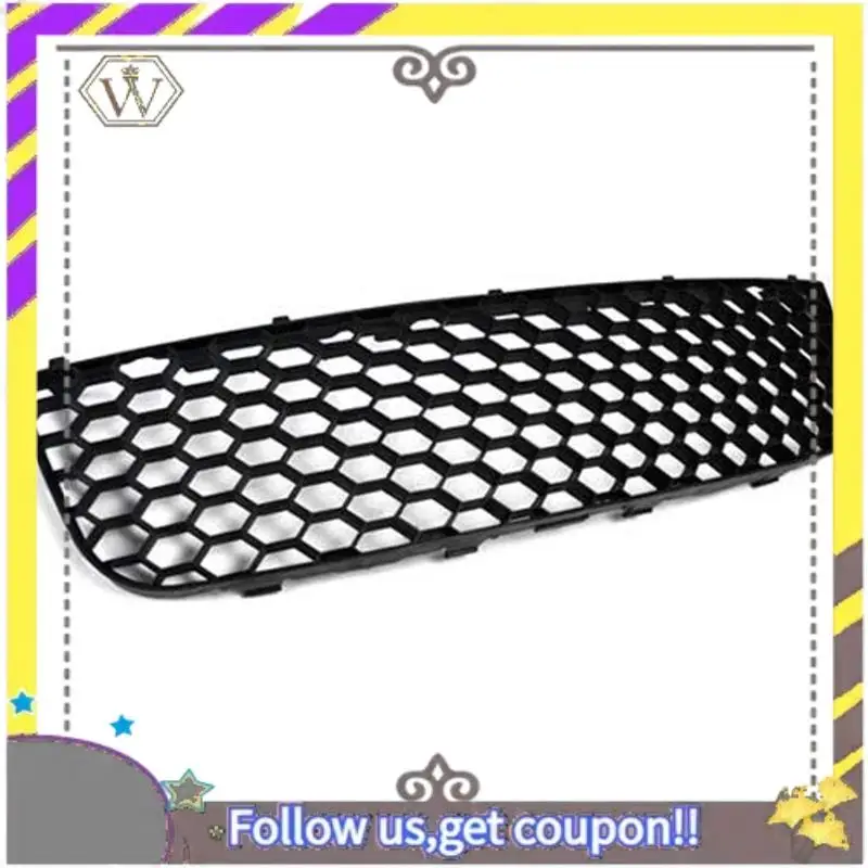 

L38A-Front Lower Bumper Center Grille Honeycomb Mesh For Jetta MK5 GLI GTI Gli 2006-2009