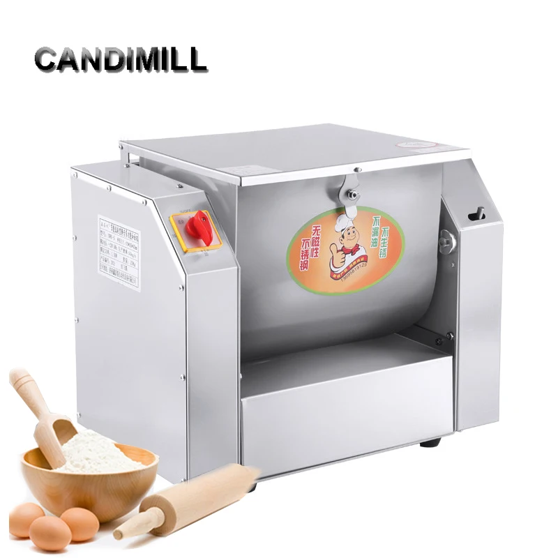 

CANDIMILL 3kg, 5kg, 7kg flour Mixers 220V Automatic Dough Mixer Dough Kneading Machine Food Stirring Bread Pasta Noodles Make