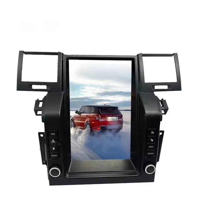 Vertical Screen Car Video DVD Player GPS Navigation System Stereo Radio For Land Rover Range Rover Sport Edition 2005-2009