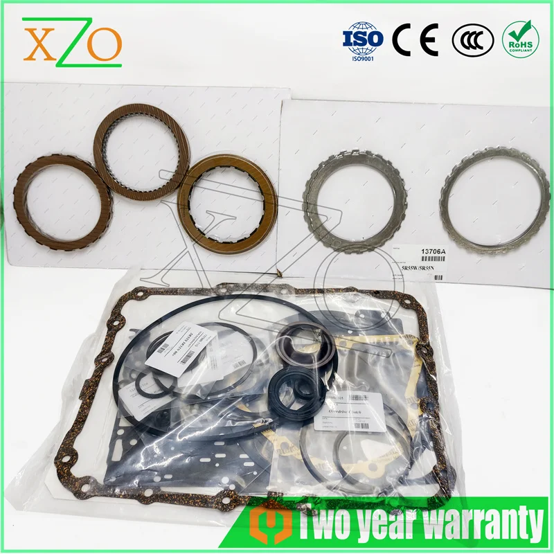 5R55N 5R55S 5R55W Transmission Master Rebuild Kit Overhaul Clutch Plate For Jaguar Mazda Lincoln Mercury Ford