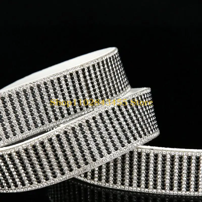 49MC أحزمة الراين اللامعة للنساء Pu Y2k نمط حزام الفتيات الساخن للرجال الجينز