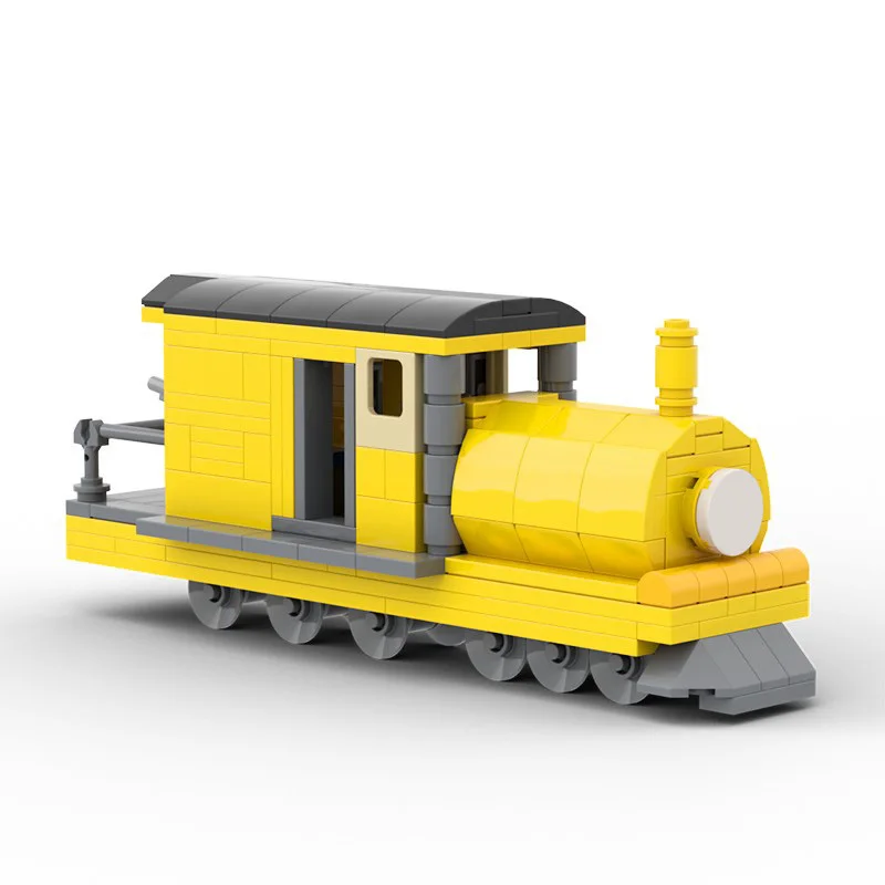 MOC Charles Train Exe Mutation Game Spider Train Around The Hand-Made Dekoration Modell Bausteine Parodie Geschenke