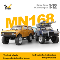 NEW 1/12 MN168 Rc Car MN Model 4WD Remote Control Crawler Off Road Vehicle Electric Climbing Car Toys for Children Adults