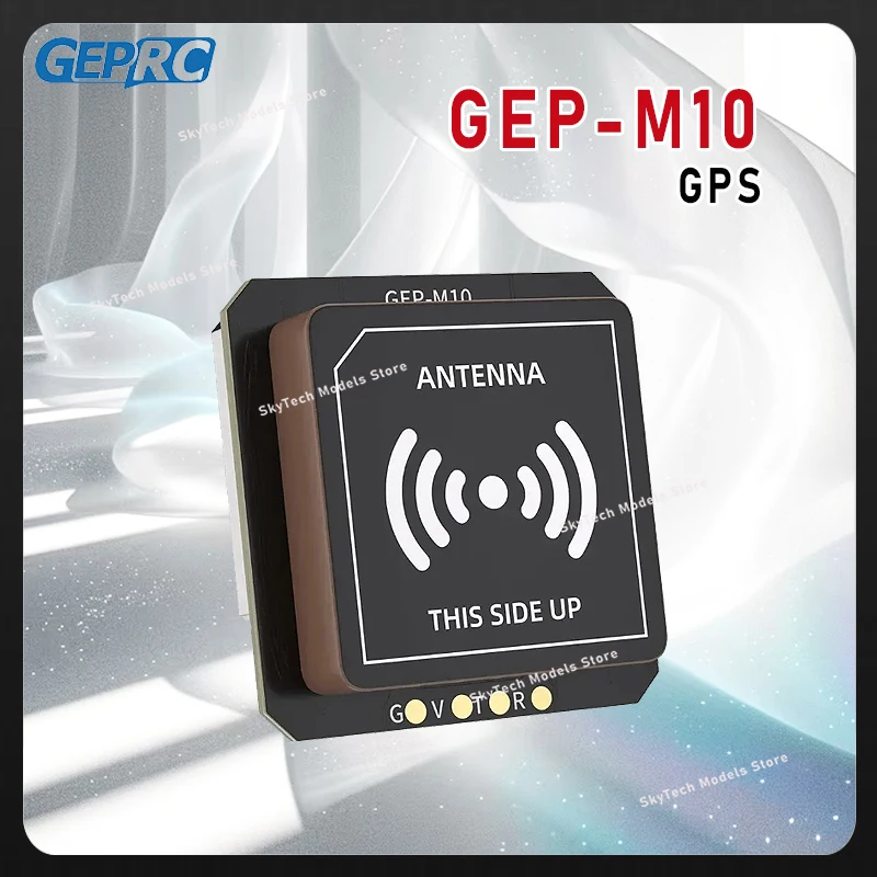 

GEPRC GEP-M10 GPS Module - u-blox M10 15/22mm Dual Compass Baro 32-Sat GPS+BDS+Galileo FPV RC Module