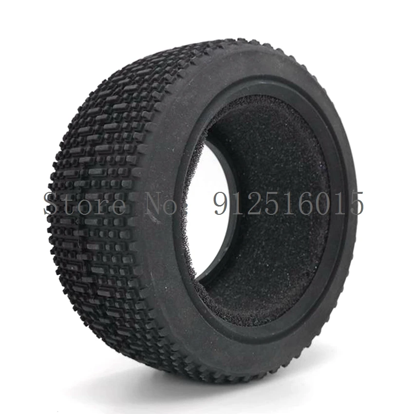 1:10 Short-course Truck Tire RC Remote Control Model Car Off-road Buggy Wearable Tires Wheel 110043