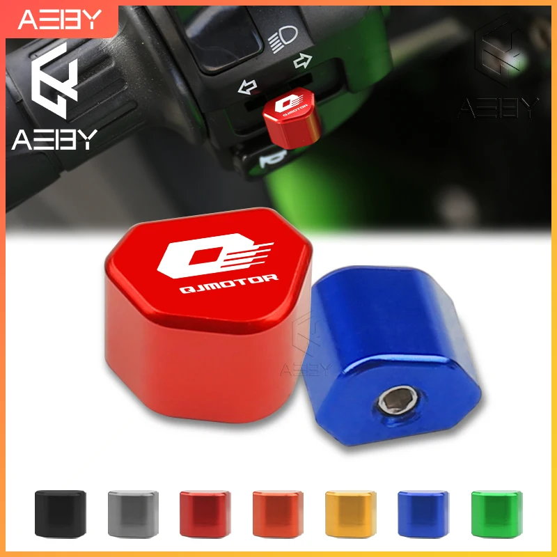 CNC Locomotive Motorcycle Turn Signal Switch Button Replace For QJMOTOR QJ SRT 800 800X 800SX 800SRT SRT 800X 800 Accessories