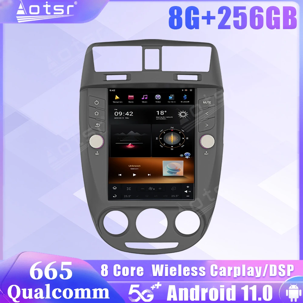 Android 11 Car Radio Screen For Buick Excelle 2008 2009 2010 2011 2012 2013 2014 2015 Multimedia Player Carplay Stereo Head Unit