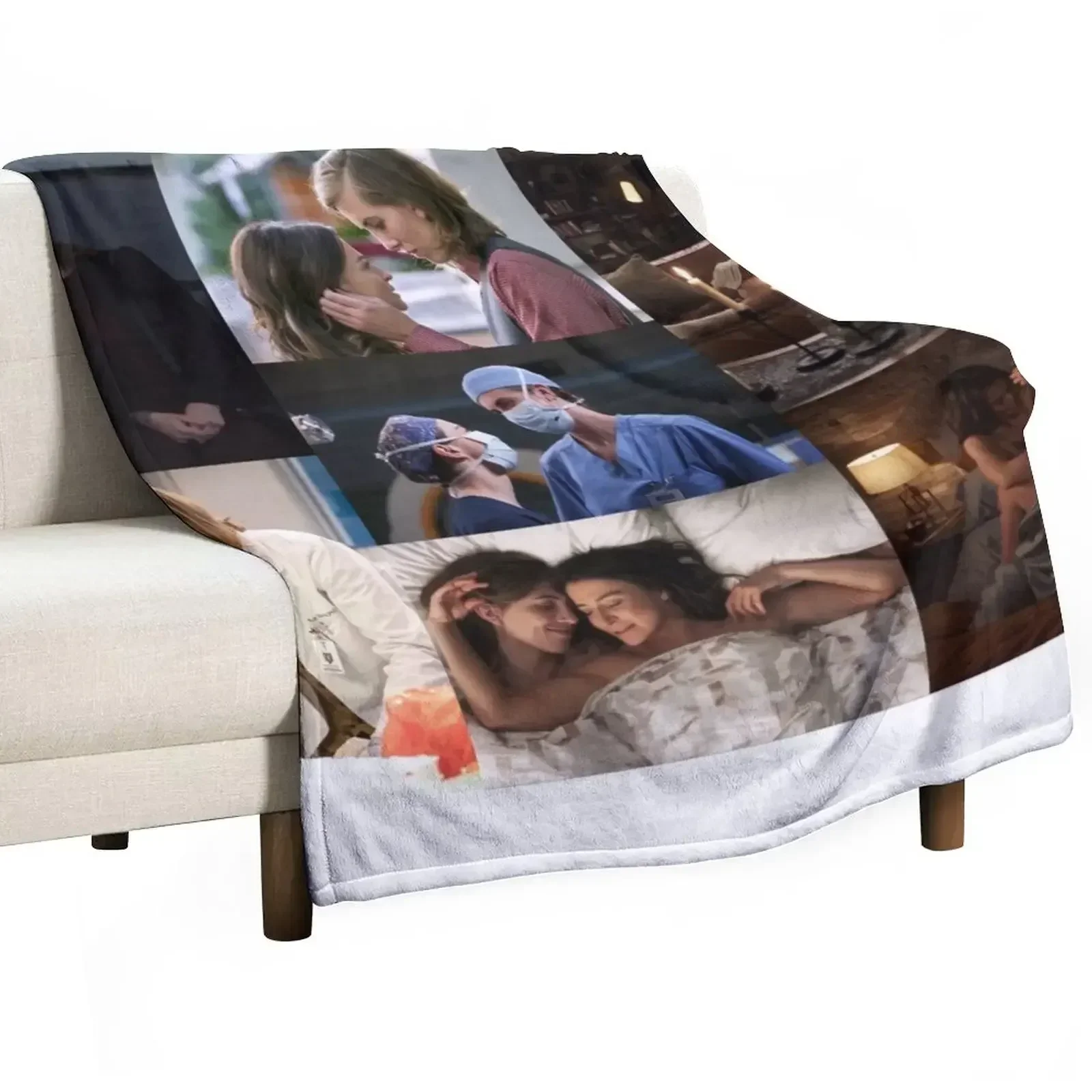 

Kaimelia Large Collage Designed for Blankets Throw Blanket Foldable Soft Warm Blanket for Outdoor Use