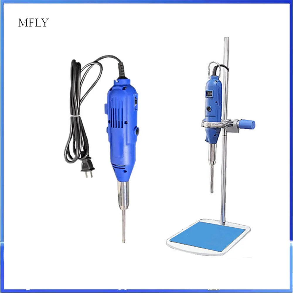 Lab mixer Cosmetic mix Handheld Homogenizer, With 10mm cutter Speed Control Range 8000~35000rpm