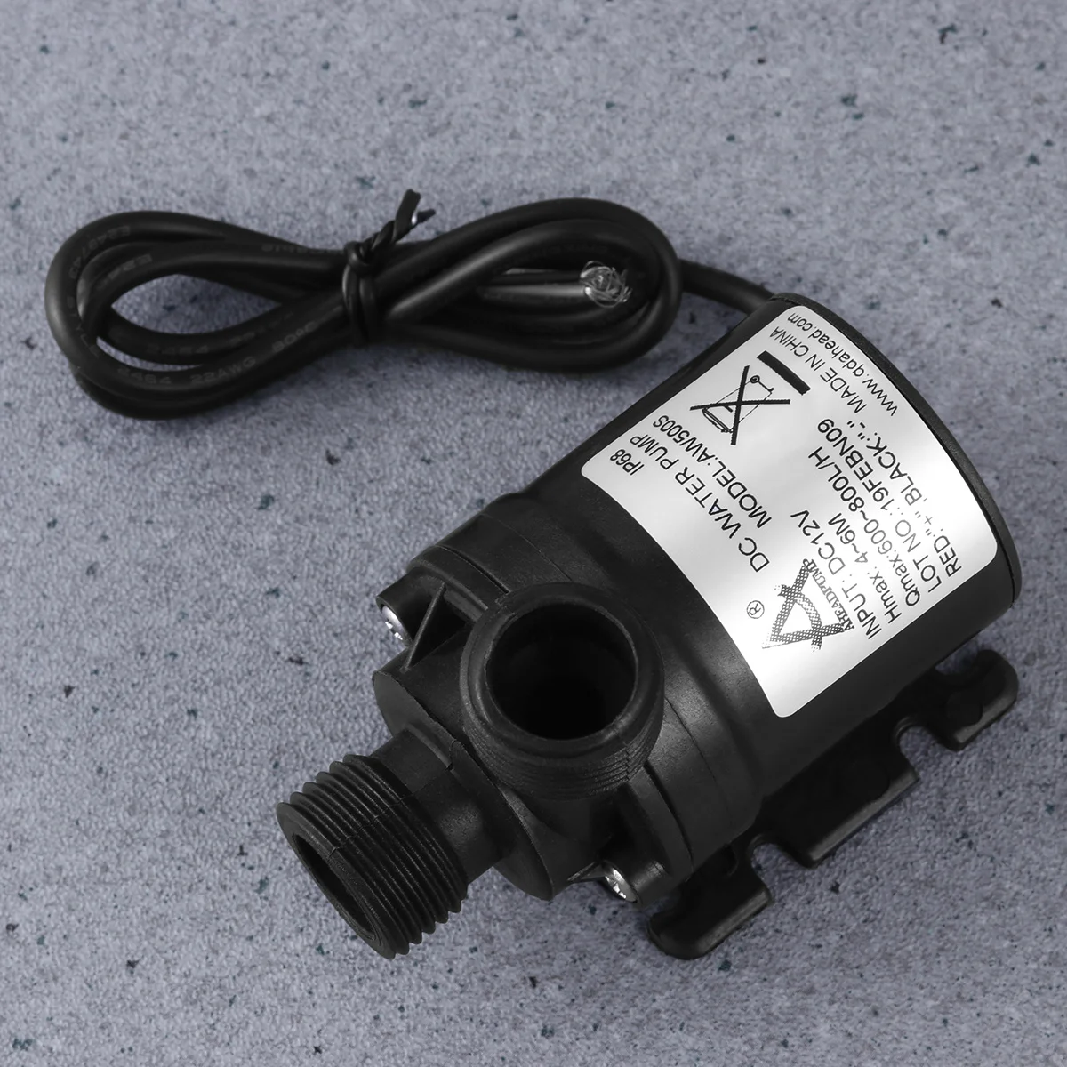 

1Pcs Dc 12V Brushless Submersible Pump Stable Running Fountain Pool Aquarium Circulation System