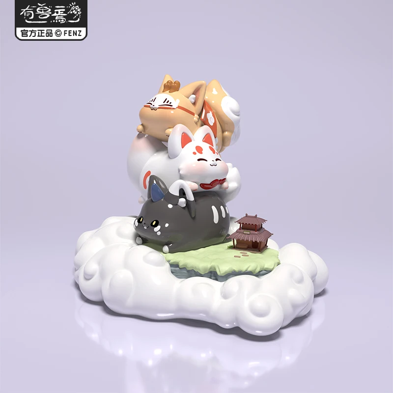 Fabulous Beasts Blind Box Mini Prostrate Doll Guess Bag Blind Bag Caja Ciega Anime Figure Desktop Decor Girl Surprise Gift