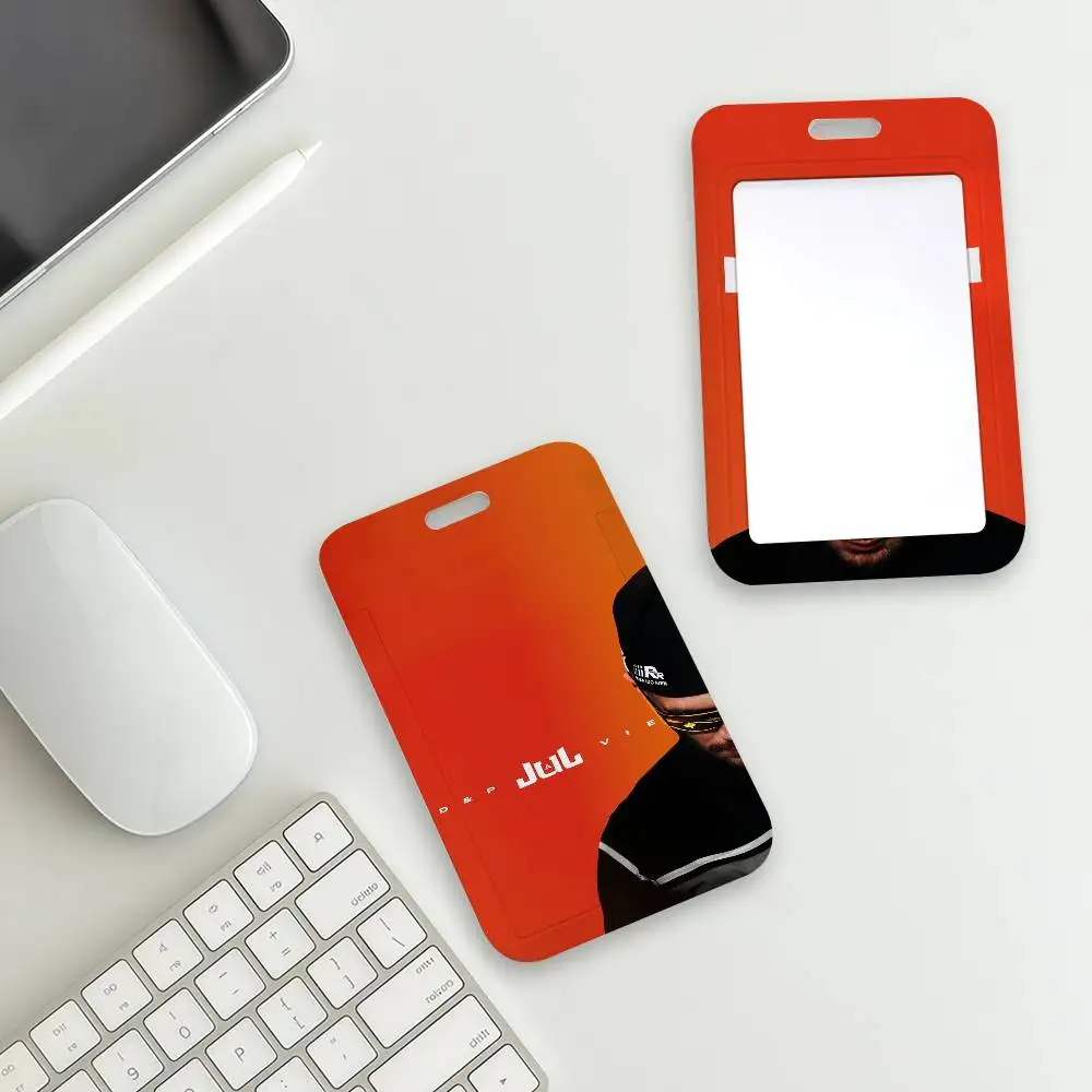 Rapper Jul D&P A Vie Music Card Holder Student Campus Meal Cards Public Transport Subway Cardcase