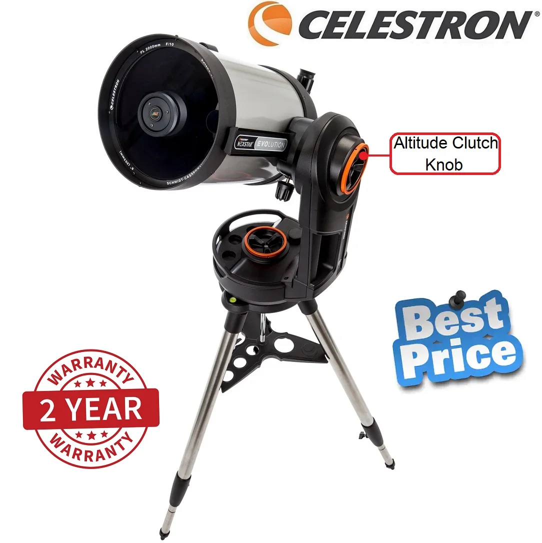 Celestron NexStar Evolution 8 WiFi Enabled Computerized  8” Schmidt-Cassegrain Telescopio SCT #12091