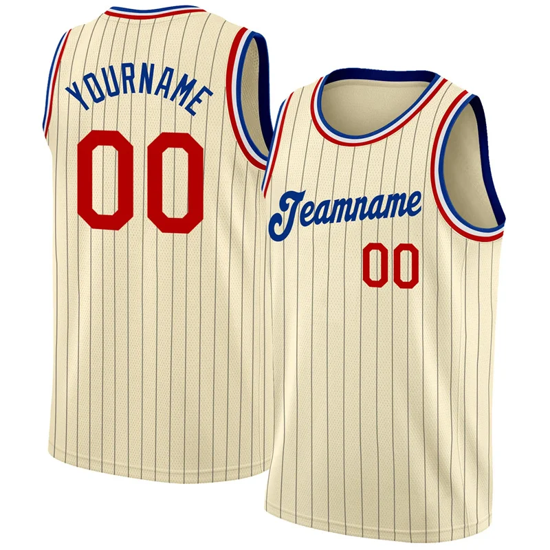 

Striped Tank Top Custom Name For Jersy Men's Clothes Crewneck Short Sleeve Vest Basketball Uniform Outdoor Sports Fashion Vests