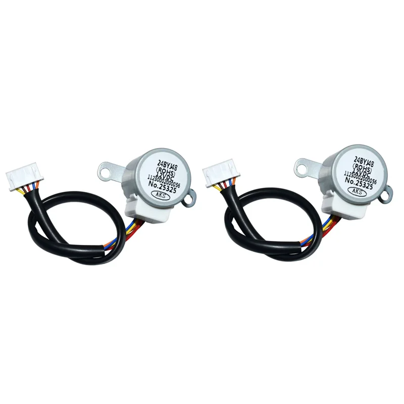 آلة تعليق كبيرة 28BYJ48 DC12V محرك متدرج-عالي الدقة، شفرة متأرجحة لمحرك توجيه الهواء لمكيفات الهواء
